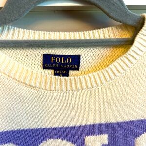 Polo girls sweater
